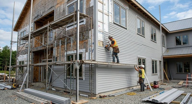 Commercial Siding Installation in Louisa, VA