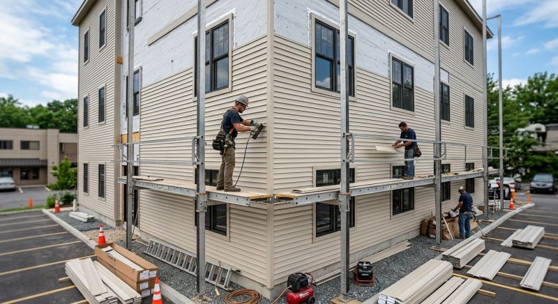 Commercial Siding Installation in Louisa, VA