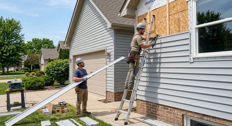 Vinyl Siding Installation in Mineral, VA